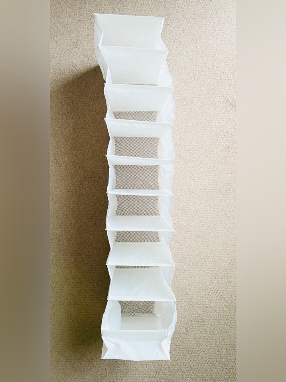 Hanging Shoes and/or Clothes Storage Space Saver Organizer 9 compartments SKUBB